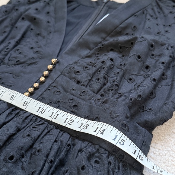 ACLER “Amelia” eyelet linen blend mini dress - Picture 7 of 10